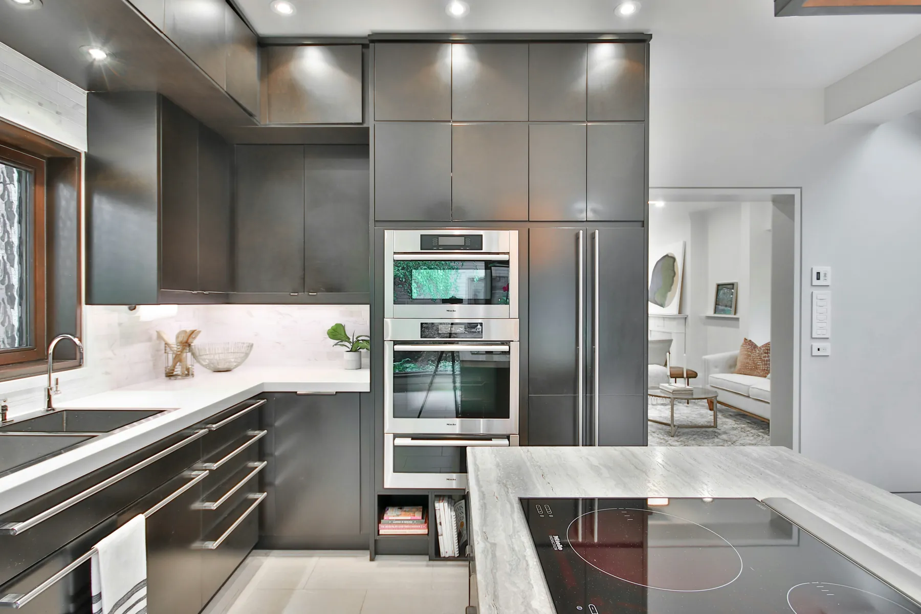 Modern residential kitchen interior